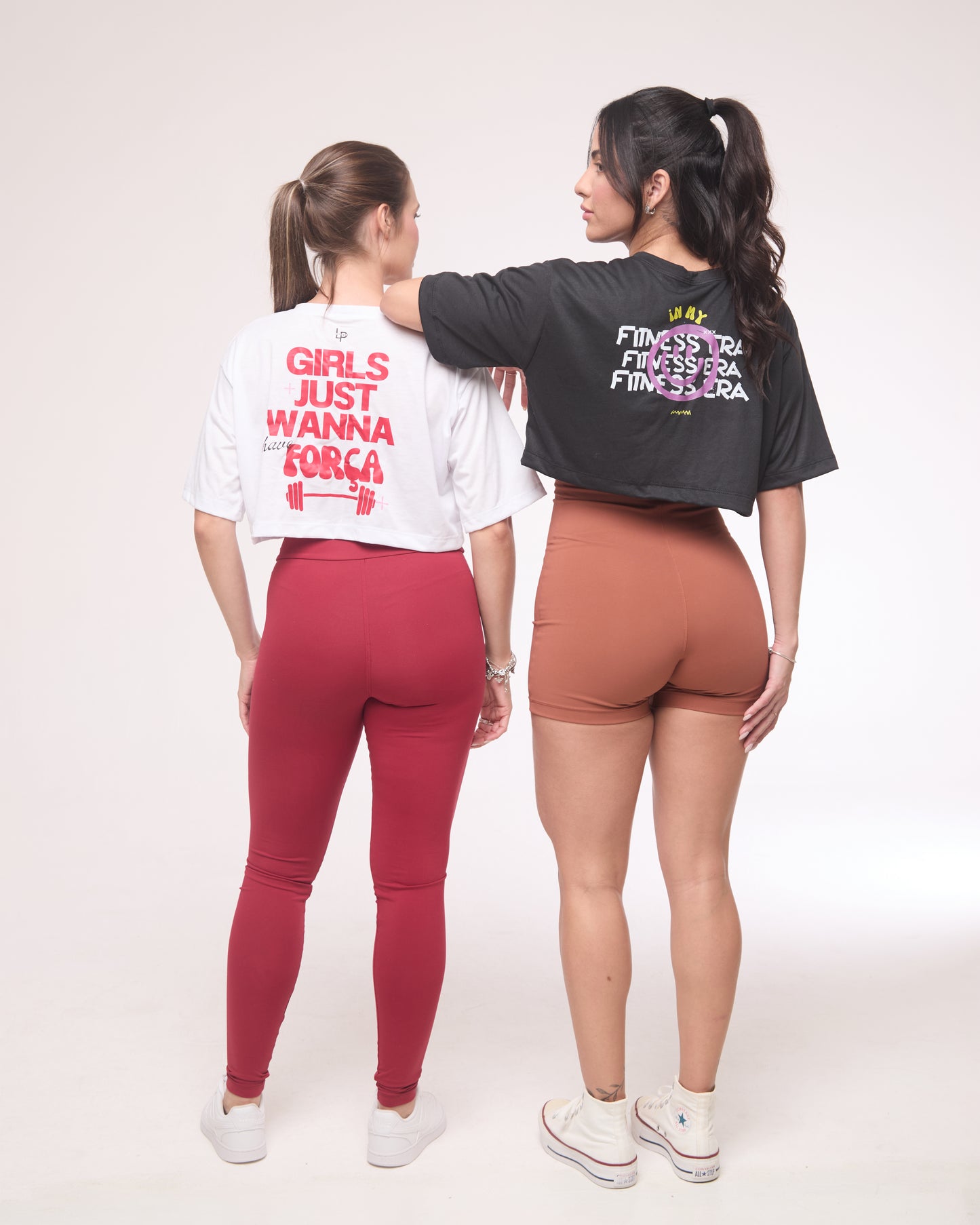 Cropped Oversized 'Girls Just Wanna Have Força'